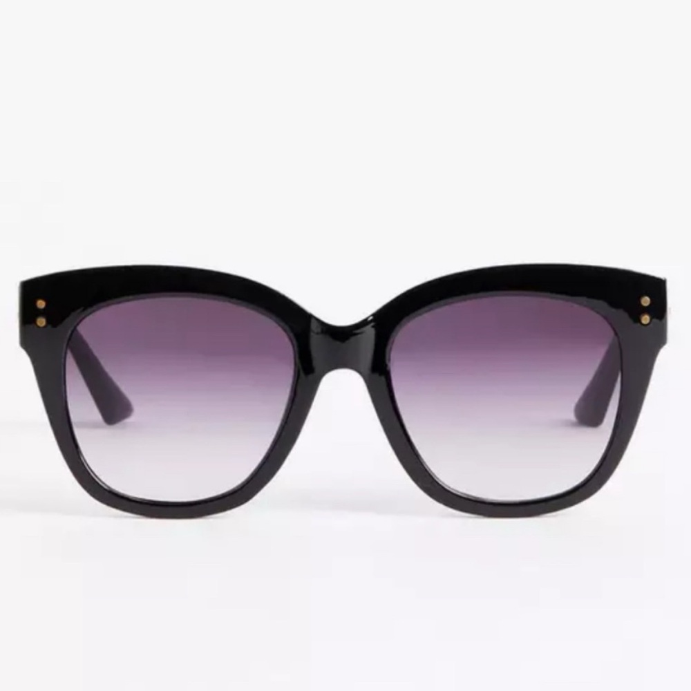 🆕🕶️Classic Black Oversized Cateye Sunglasses NWT Torrid New! Cat Eye